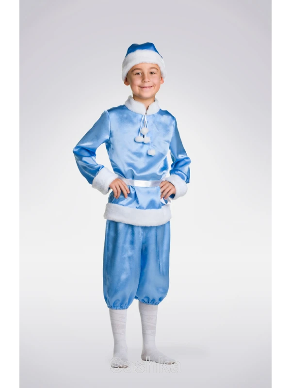 Карнавальний костюм Новий рік (блакитний)